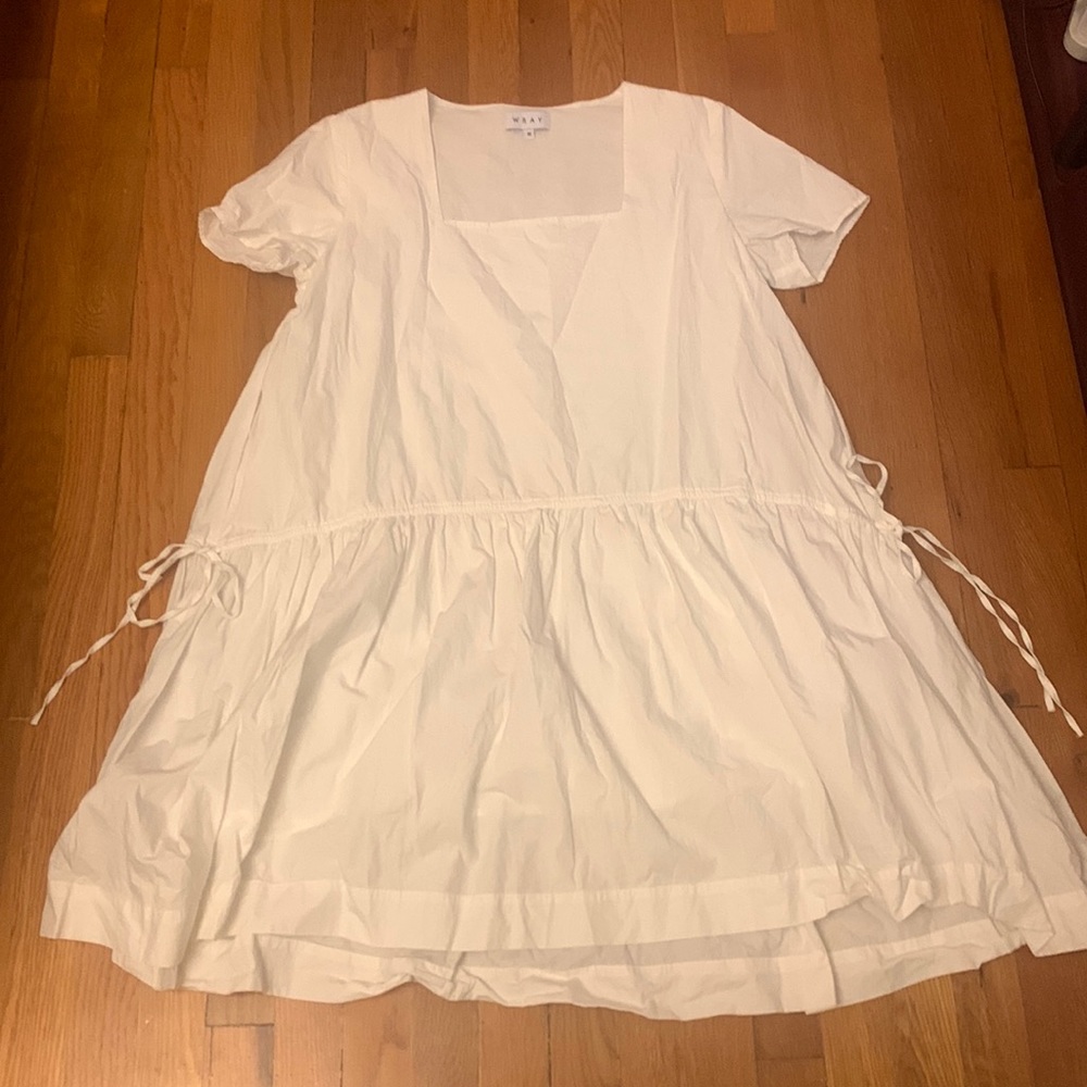 Wray white cotton Helen dress medium